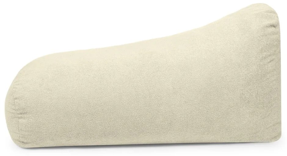 Barna buklé babzsákfotel Snug Long 140 – SLOWDOWN