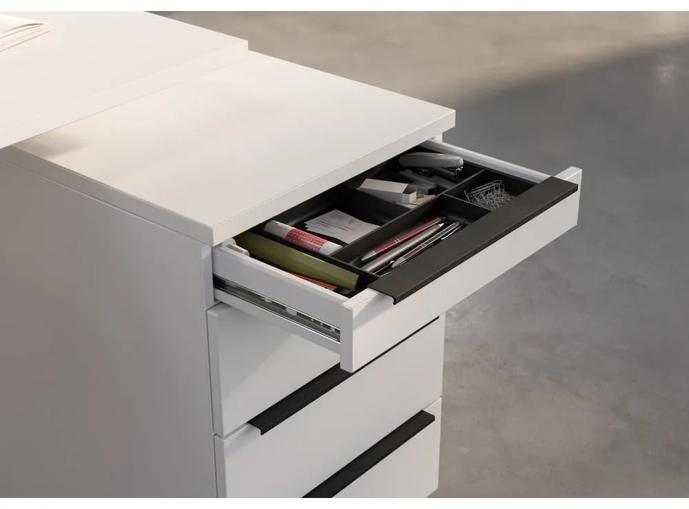 Fehér zárható szekrény 42x63 cm Mailand – Germania