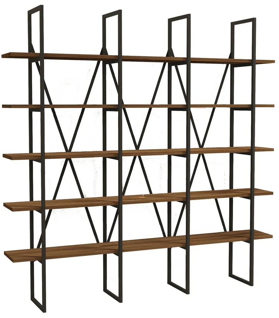 könyvespolc Beylerbeyi - Walnut