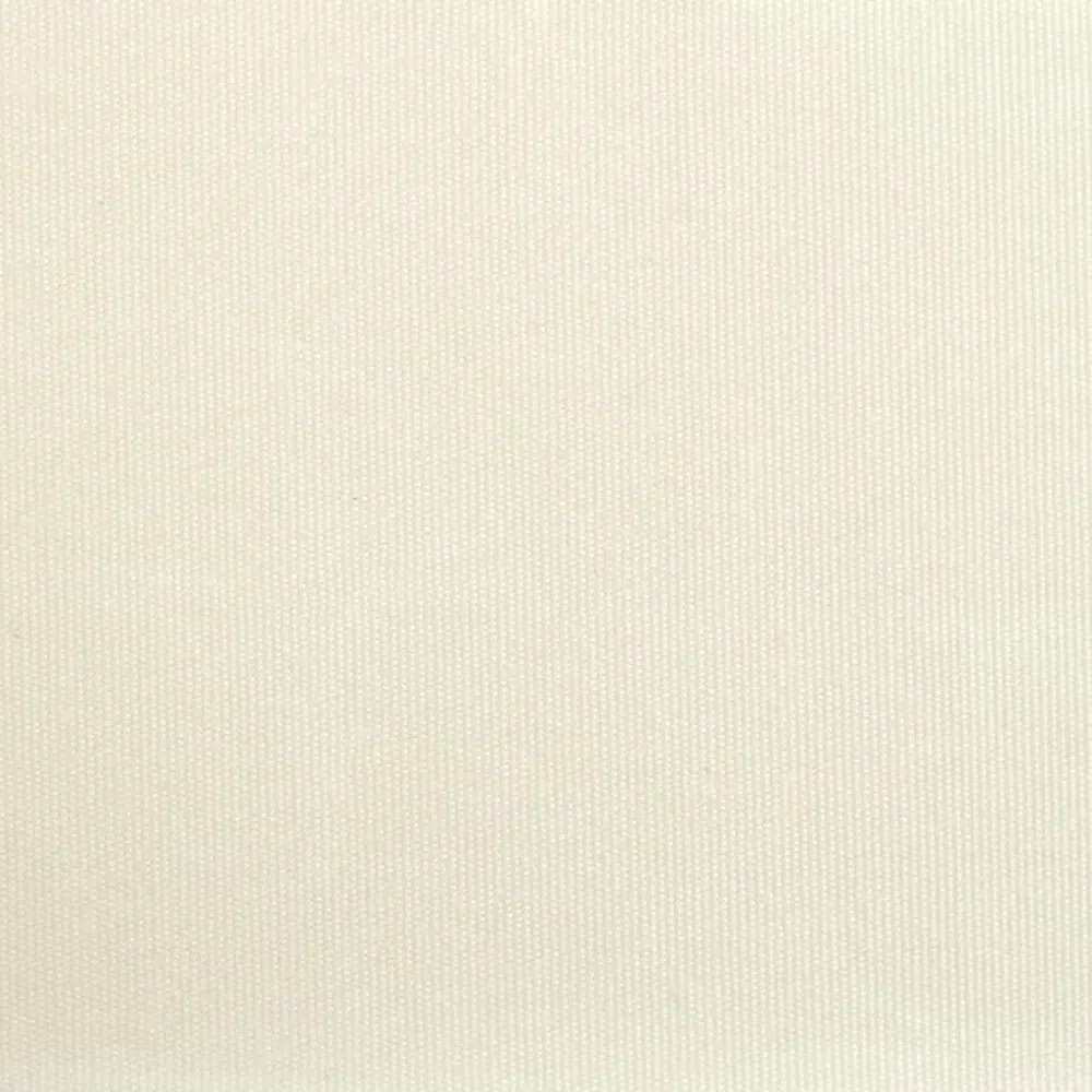 krémszínű szövet és acél feltekerhető napellenző 200 x 115 cm