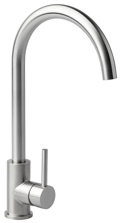 ALVEUS ES3508AE - VIOLA mosogató csaptelep, 36,7 cm, szálcsiszolt rozsdamentes acél