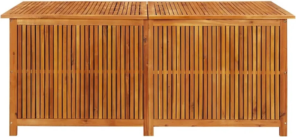 vidaXL tömör akácfa kerti tárolóláda 175 x 80 x 75 cm