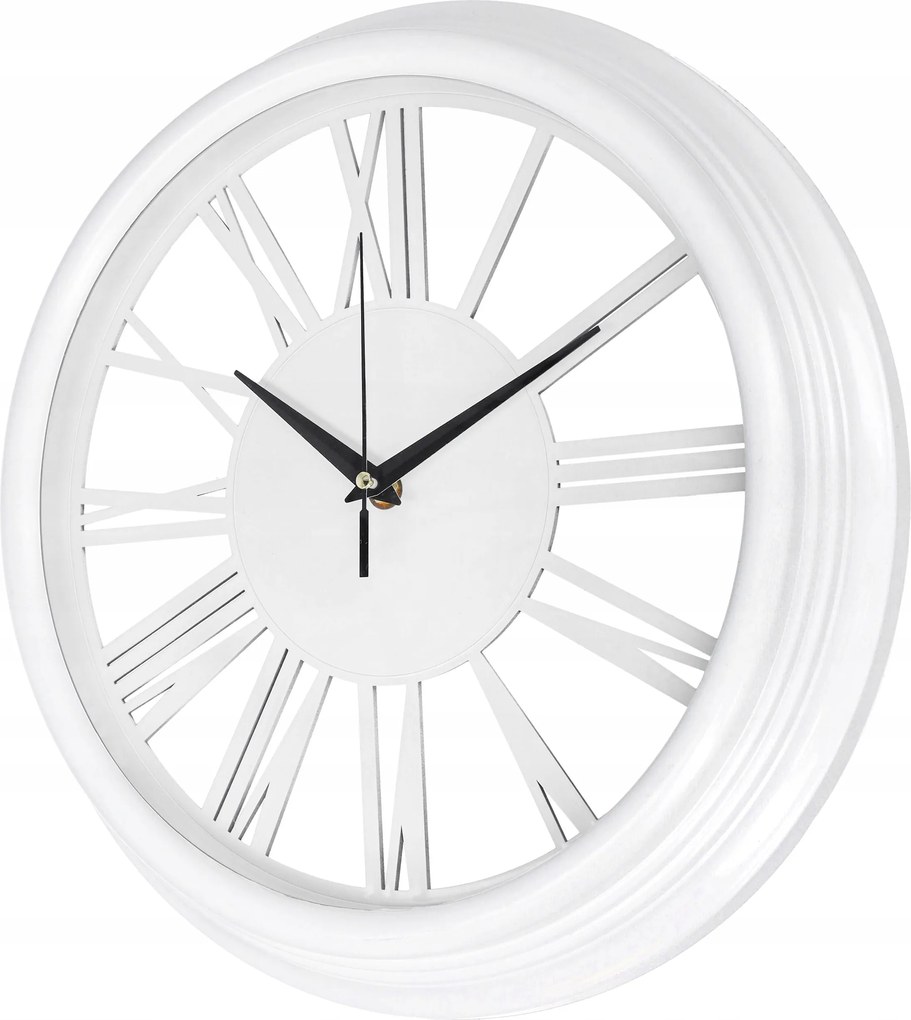 Falióra 35cm modern fehér nagy nappaliba és konyhába dekoratív