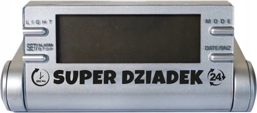 Óra ébresztőóra powerbank ajándék Nagyszülők napja