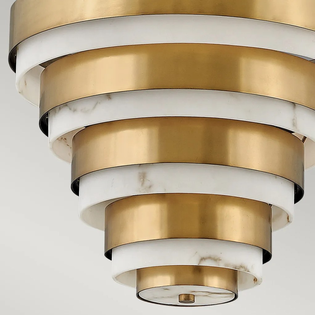 ELSTEAD QN-ECHELON-4P ECHELON Modern Led Függesztett Lámpa Idős Réz E14 IP20