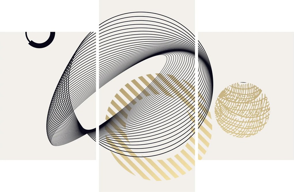 Kép - Geometriai formák N⁰3 (90x60 cm)