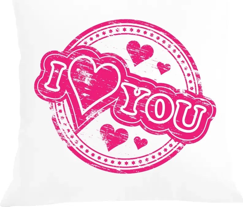 Párna párnahuzat Valentin nap Nőnap