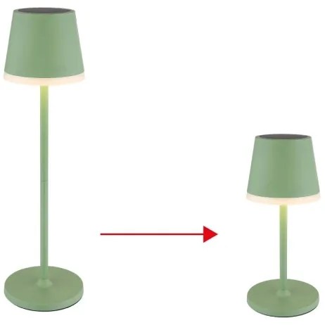 Globo 36637BM - LED Napelemes lámpa LED/0,06W/3V 3000K IP44 zöld