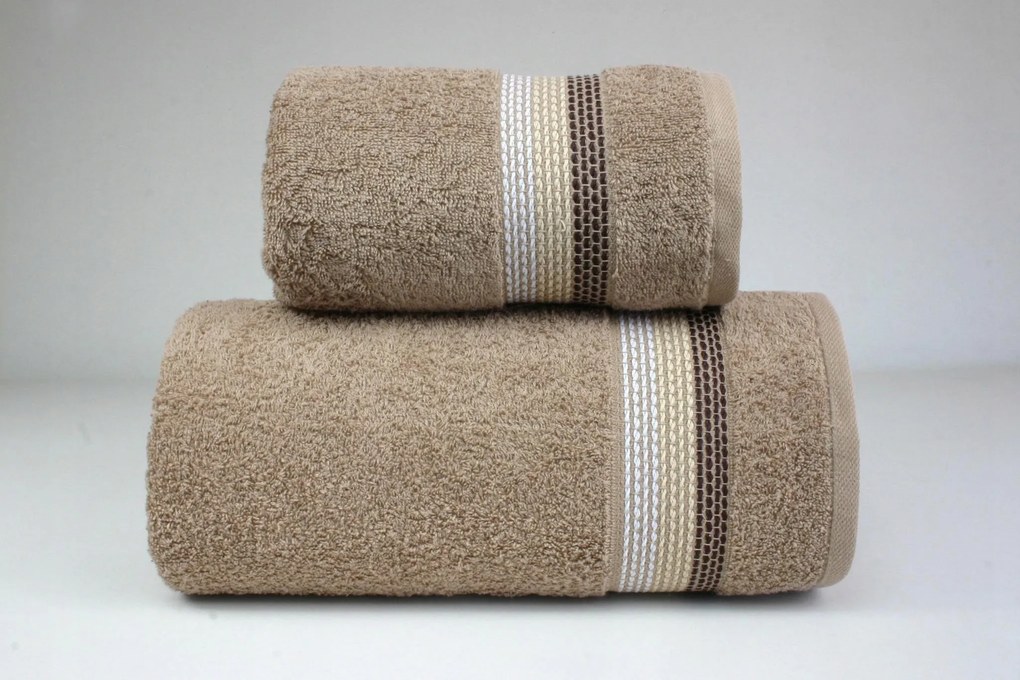 Greno Ombre törölköző 50x90 bézs