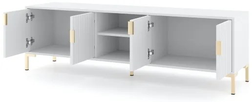 FLOP fehér TV-állvány