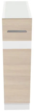 Salandra egyfiókos alsó konyhaszekrény IC 20 Cappuccino N