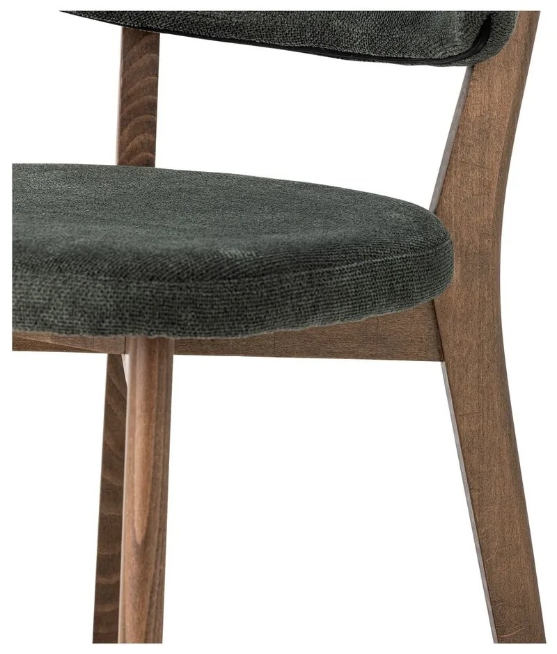 Sötétzöld-barna étkezőszék Cally – Bloomingville