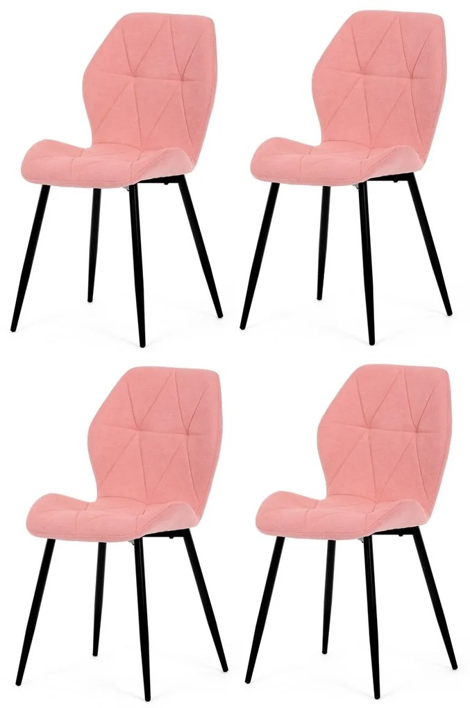 CT-285 PINK2 étkezőszék szett, 4 db