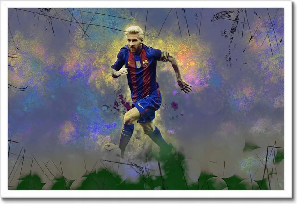 Poszterek keretben 60x40 Lionel Messi
