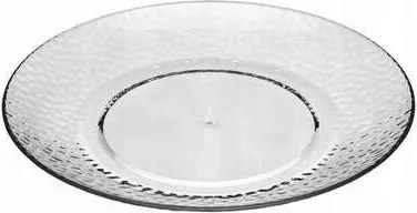 Estiva Tányér 20cm Műanyag átlátszó tartós