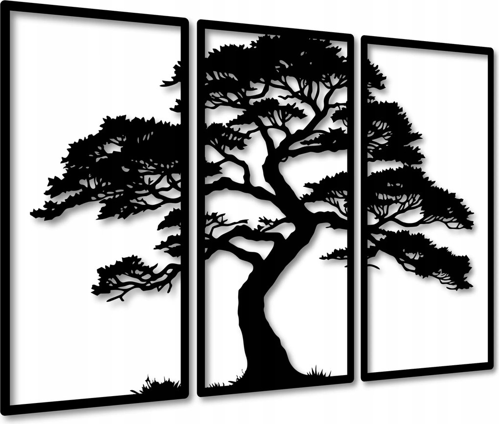 Vászonkép Áttört Fa 120x80 cm Nappali Képek Falikép Dekoráció