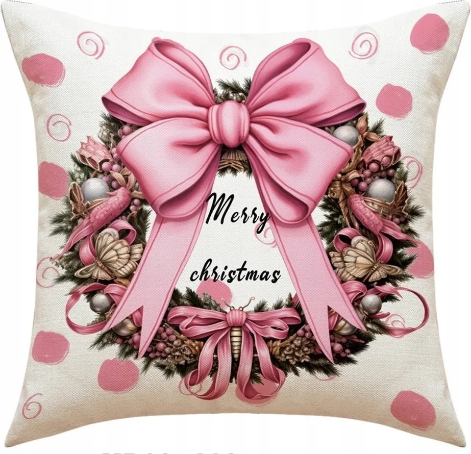 Párnahuzat Blue Pumpkin 45x45 cm, krémszínű