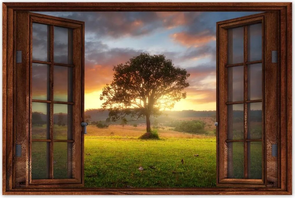 Poszterek 120x80 Varázslatos tájkép