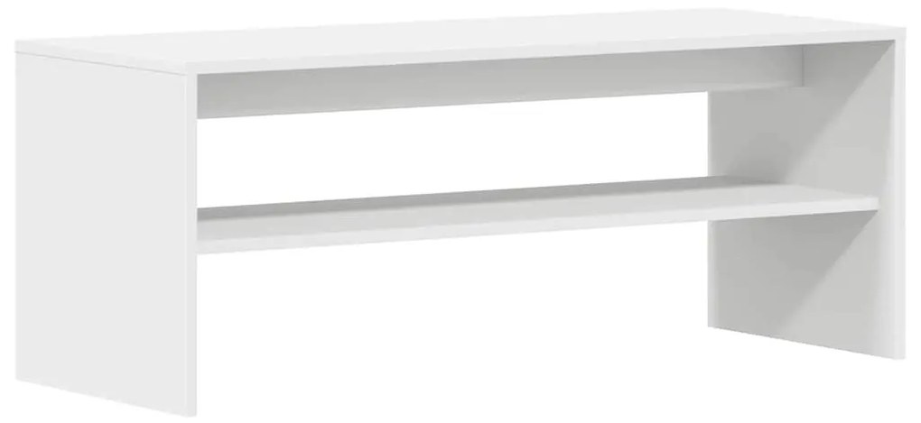 fehér forgácslap TV-szekrény 100 x 40 x 40 cm