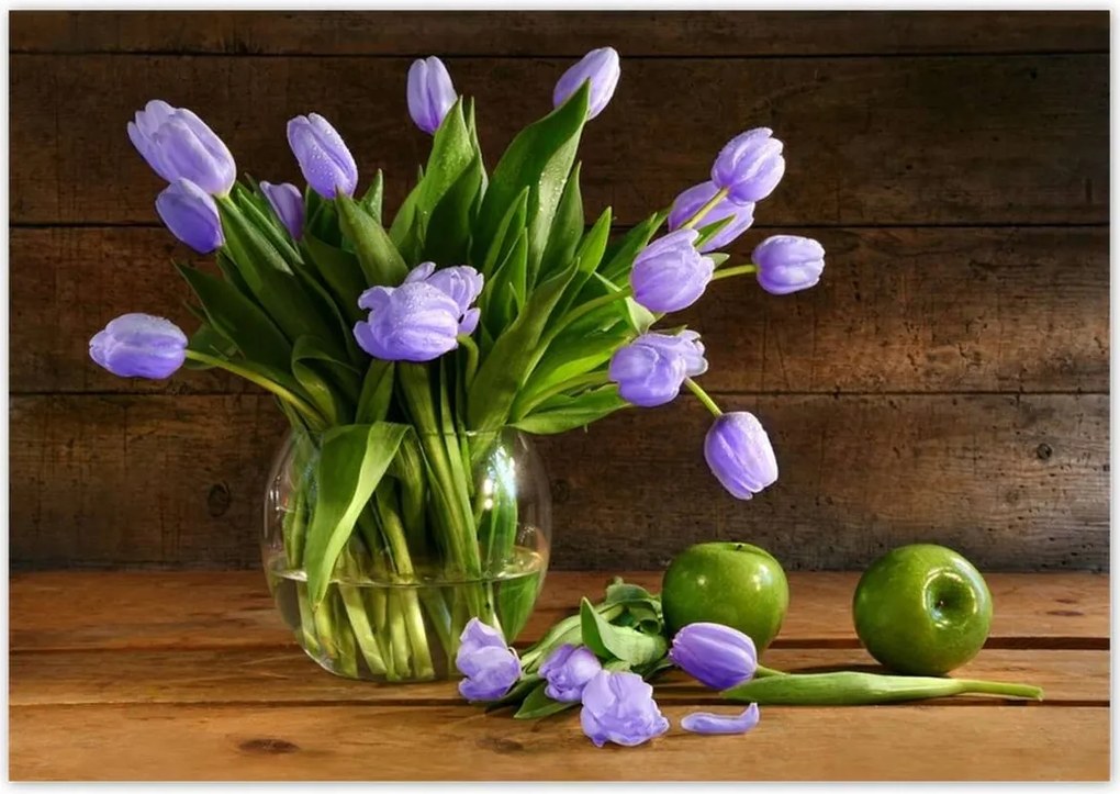 Poszterek 100x70 Tulipáncsokor