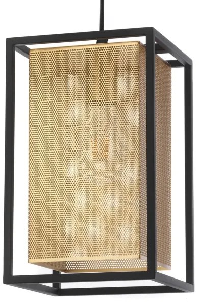 ONLI - Csillár zsinóron MALIK 1xE27/22W/230V arany/fekete