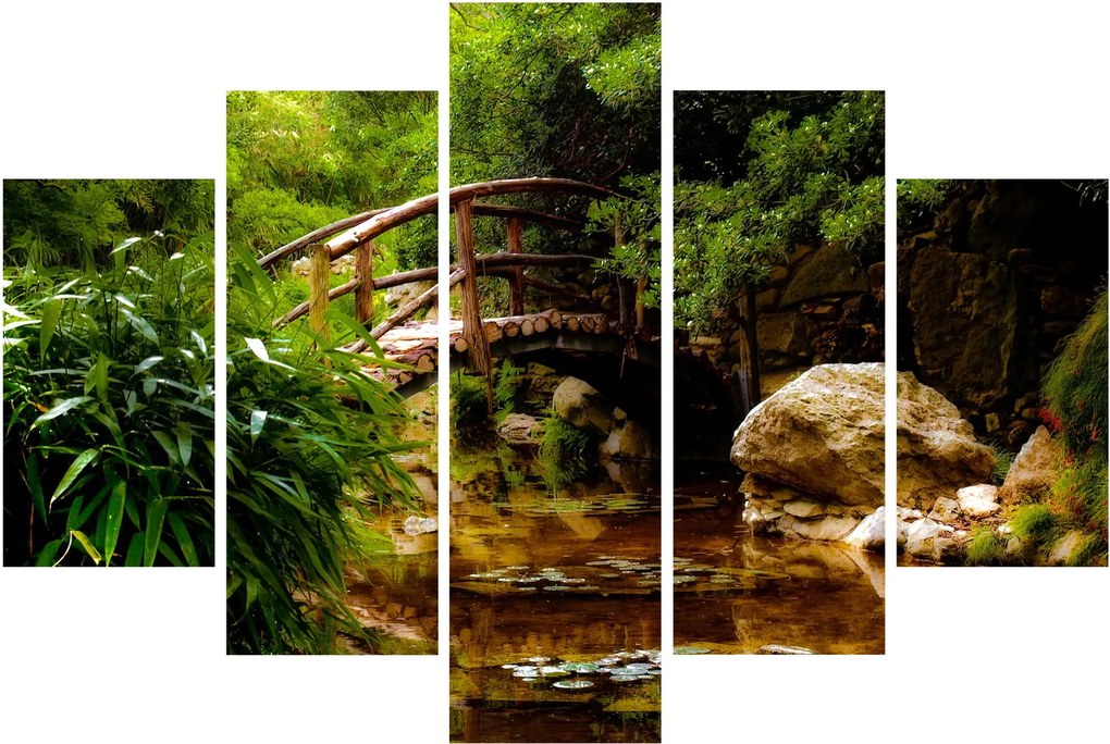 Kép - Híd a folyón (150x105 cm)