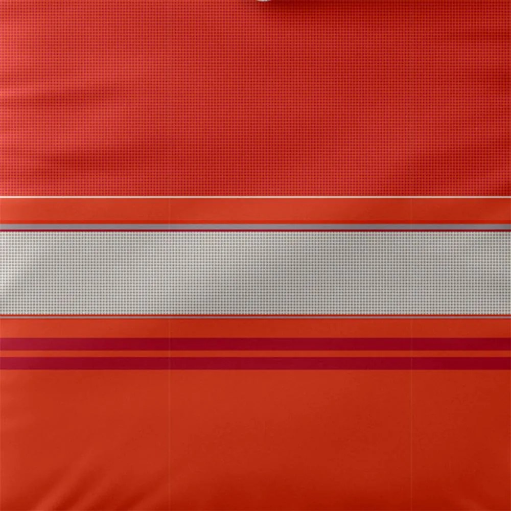 Renforcé pamut ágyneműhuzat TABITA piros Ágyneműhuzat mérete: 2 db 80 x 80 cm | 200 x 220 cm