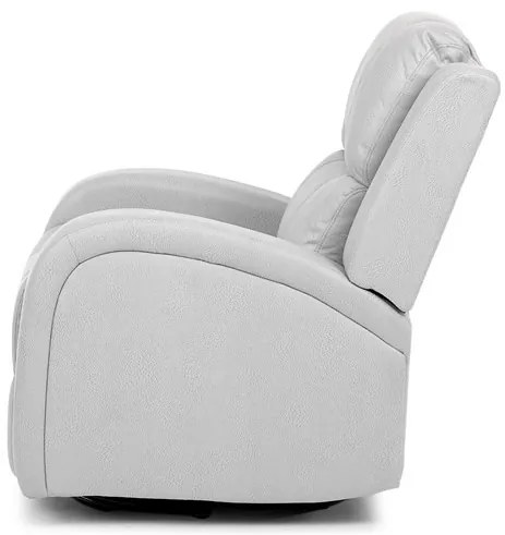 Szürke vintage szövet dönthető fotel. TV-4089 SIL