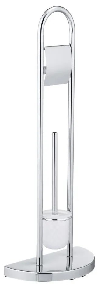 WENKO 16608100 - COSENZA WC-kefe 33x84 cm, fényes króm/szatén