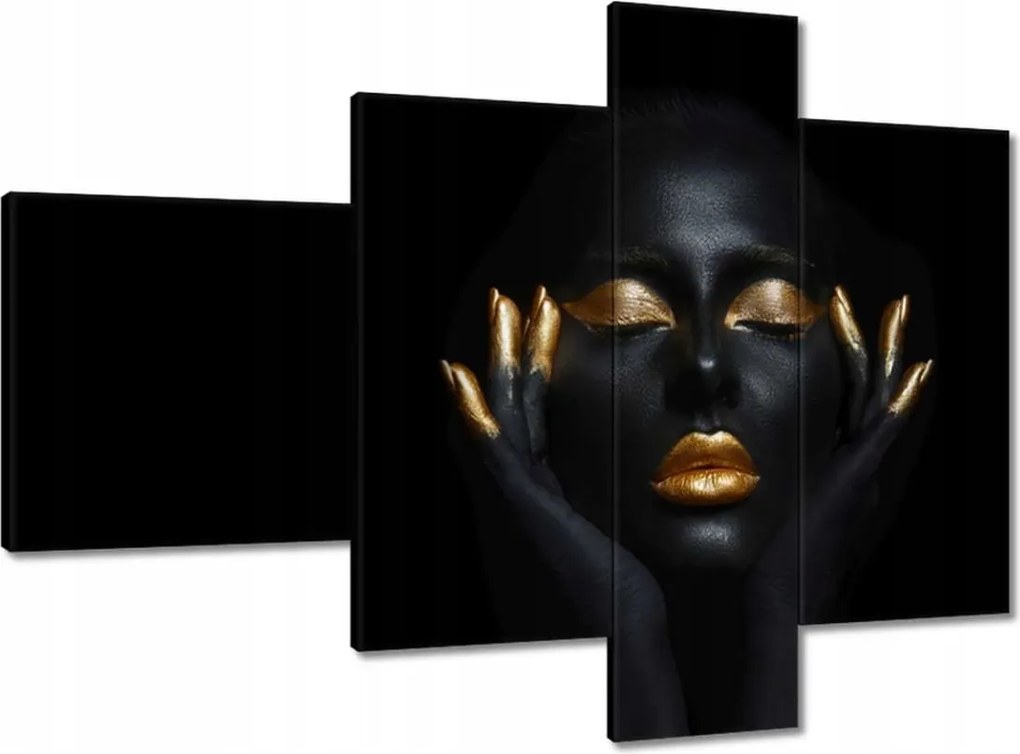 Festmények 100x70 Arany meditáció