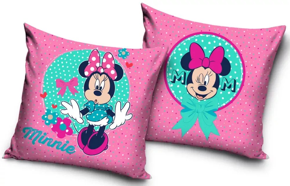Disney Minnie Fashion párnahuzat 40x40 cm Velúr