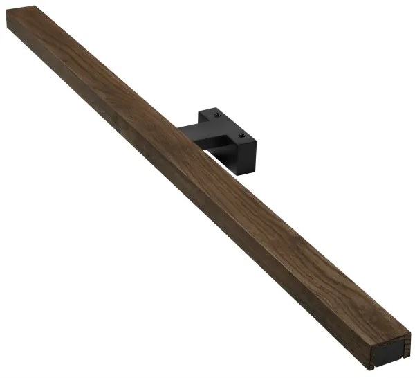 Brilagi-LED Fürdőszobai tükörmegvilágítás WOODY MIRROR LED/15W/230V IP44 tölgy/fekete