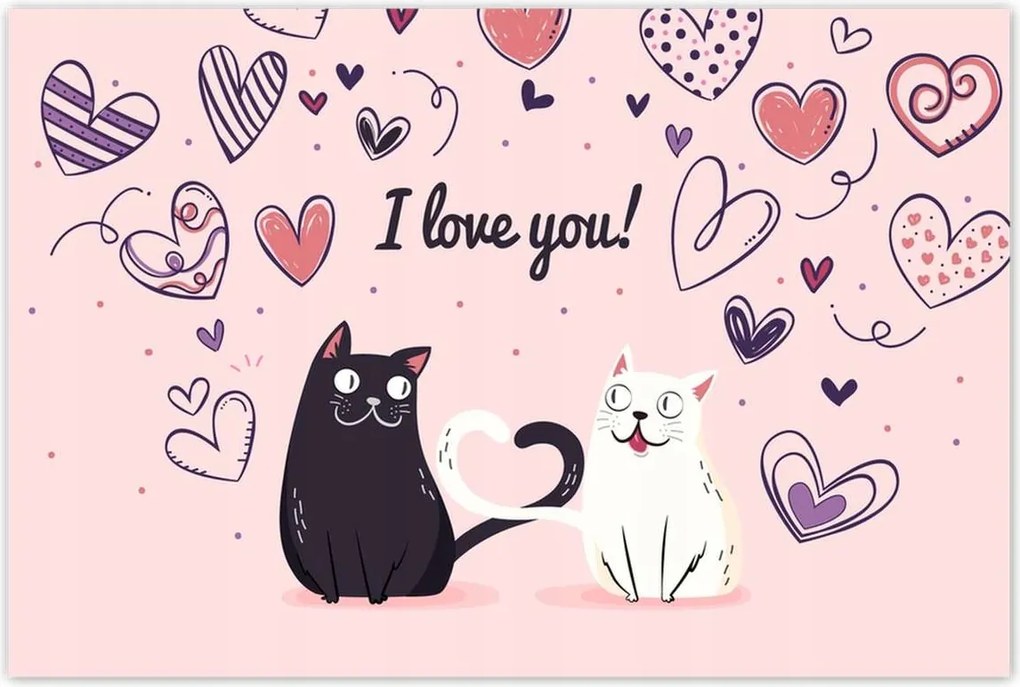 Poszterek 120x80 Cica Cicák