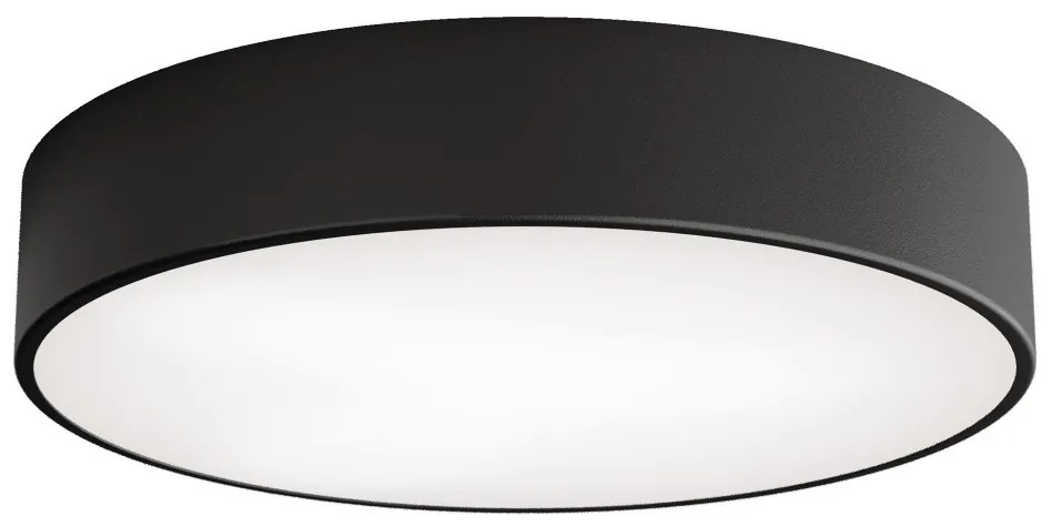 Fürdőszobai mennyezeti lámpa CLEO 3xE27/24W/230V á. 40 cm fekete IP54