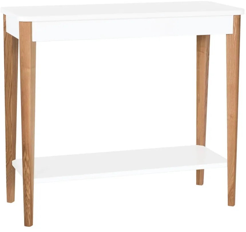Ashme fehér konzolasztal, szélessége 85 cm - Ragaba