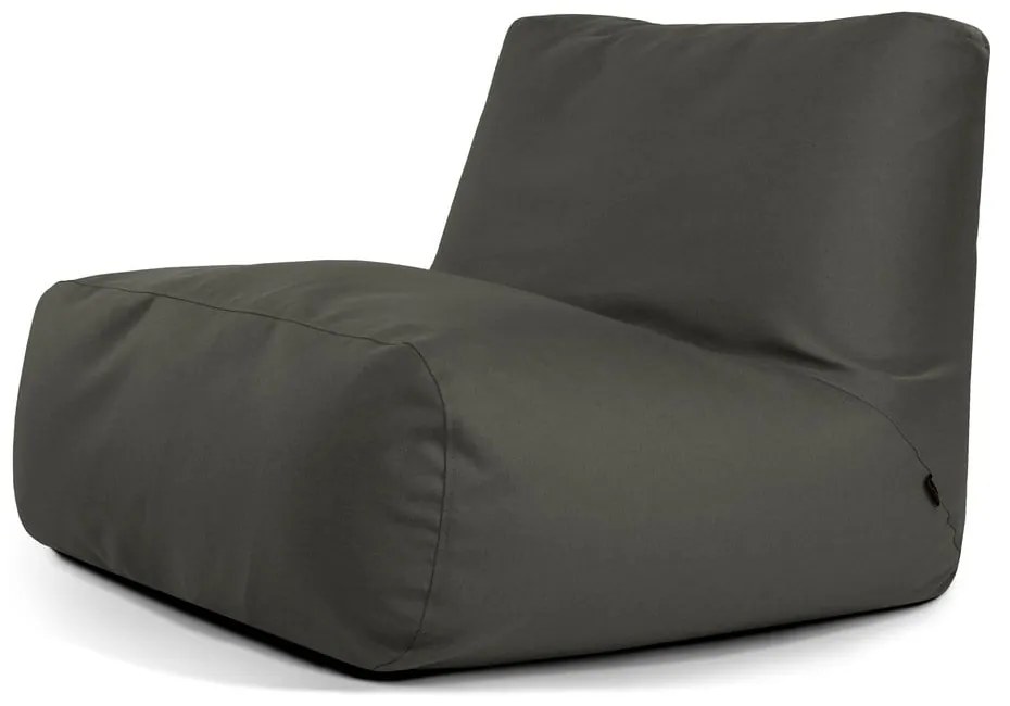 Sötétszürke babzsákfotel Tube 100 – SLOWDOWN