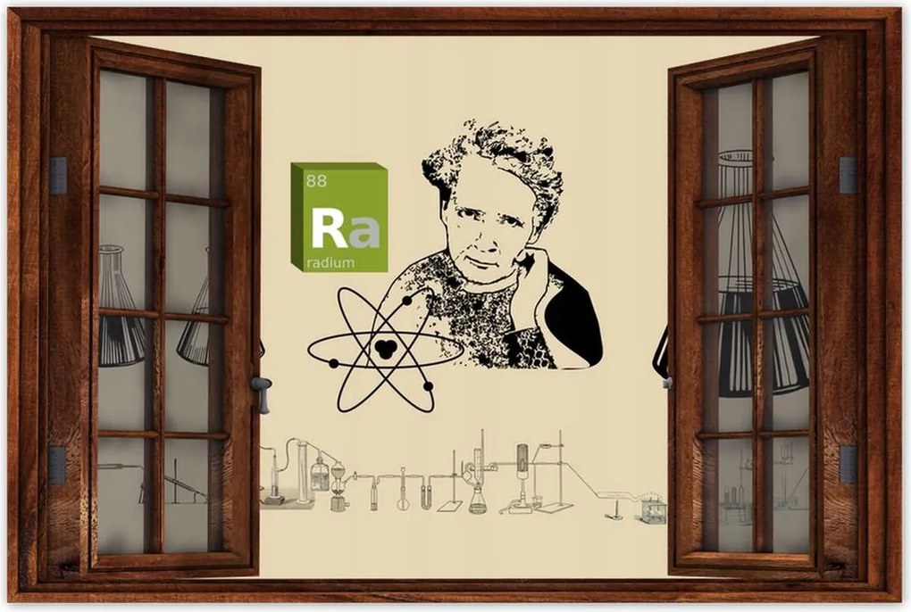 Poszterek 90x60 Maria Skłodowska-Curie