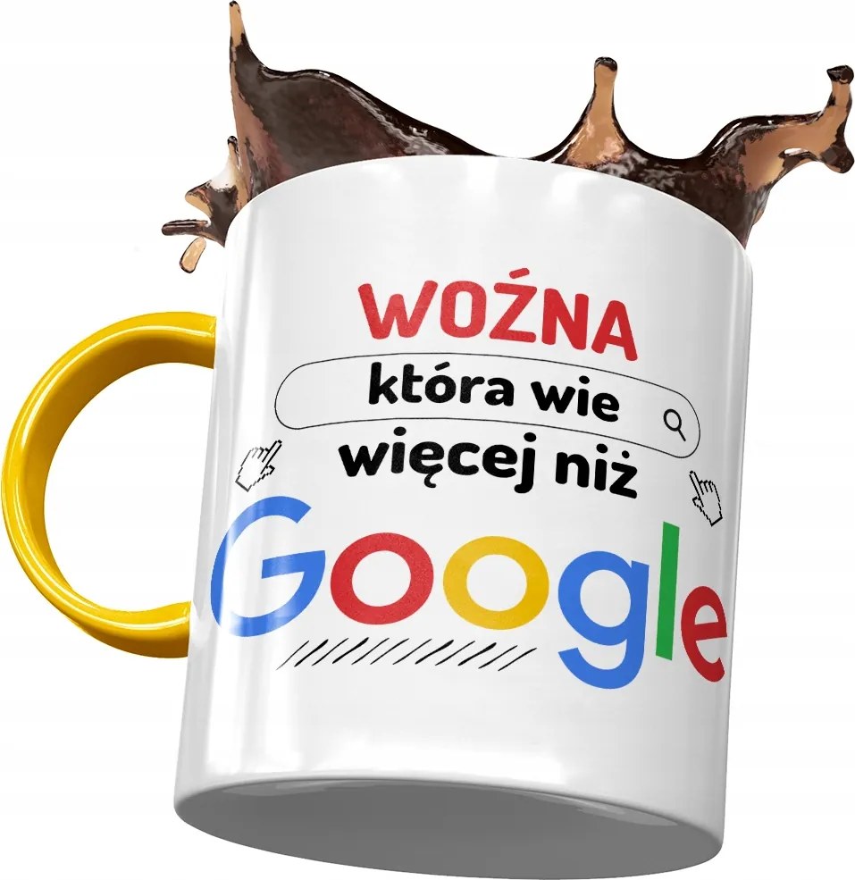 Sárga Bögre A Gondnoknőnek, Aki Többet Tud Fénykép Nyomtatással