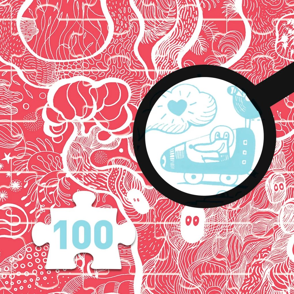 Varázs puzzle - Elvarázsolt fa, 100 db-os - The enchanted tree