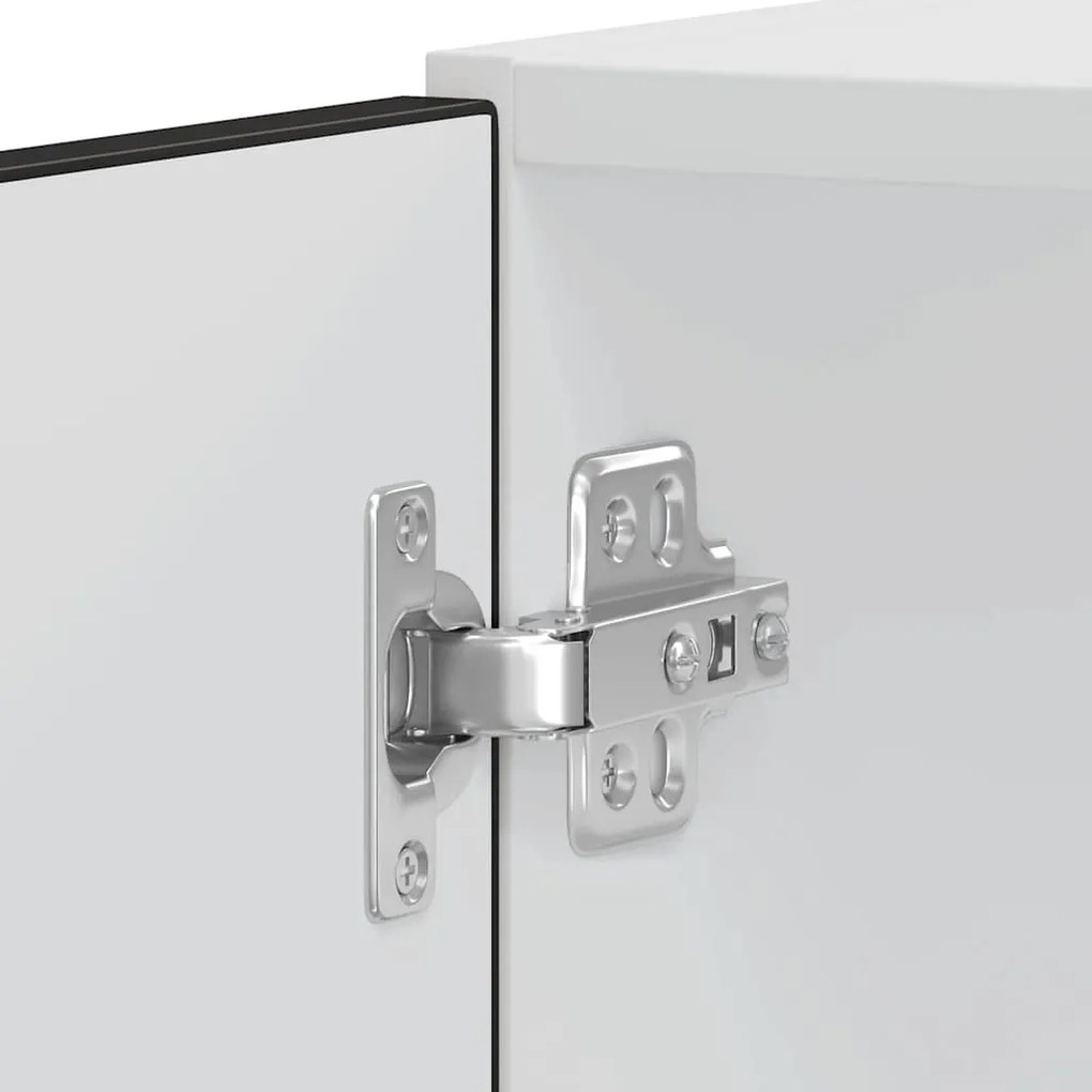 Kalmar 2 db fekete színű szerelt fa sütőszekrények