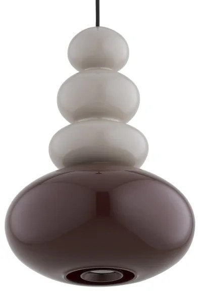 Argon 8820 - Csillár zsinóron DIEGO 1xGU10/5W/230V barna/szürke