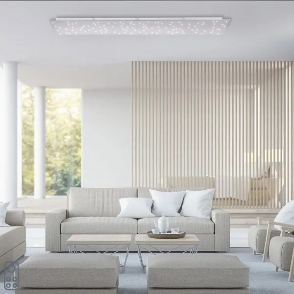 Leuchten Direkt 14672-55 - LED Dimmelhető lámpa SPARKLE LED/18W/230V + távirányító