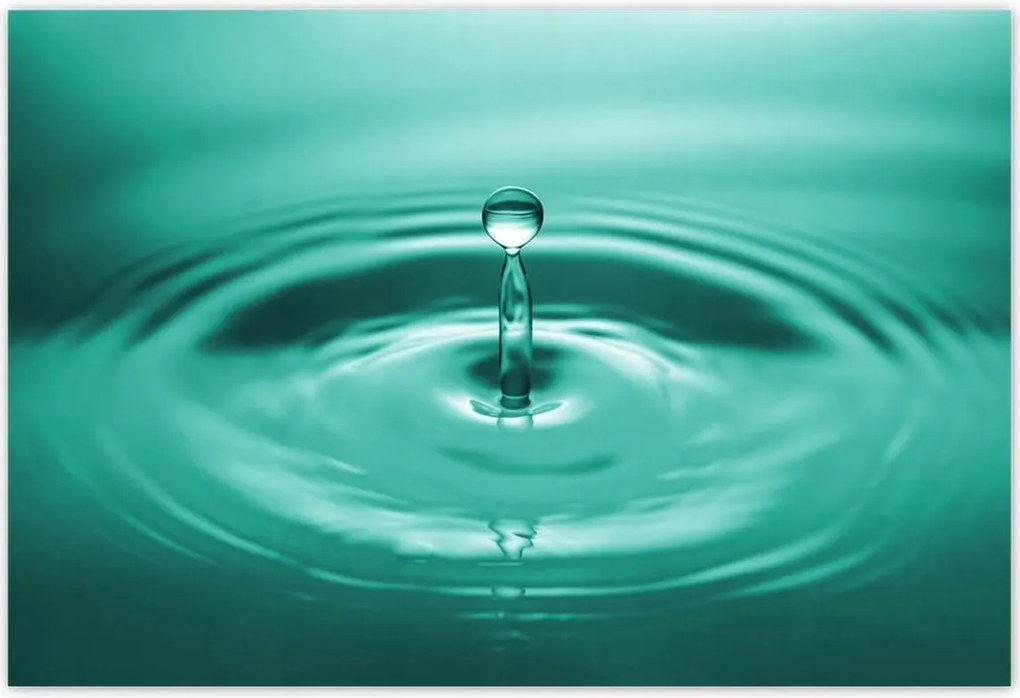 Poszterek 185x125 Csepp a vízbe