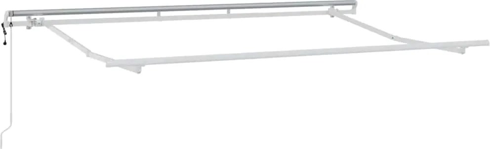 vidaXL Napernyő keret Fehér 3,5 x 2 m Fém