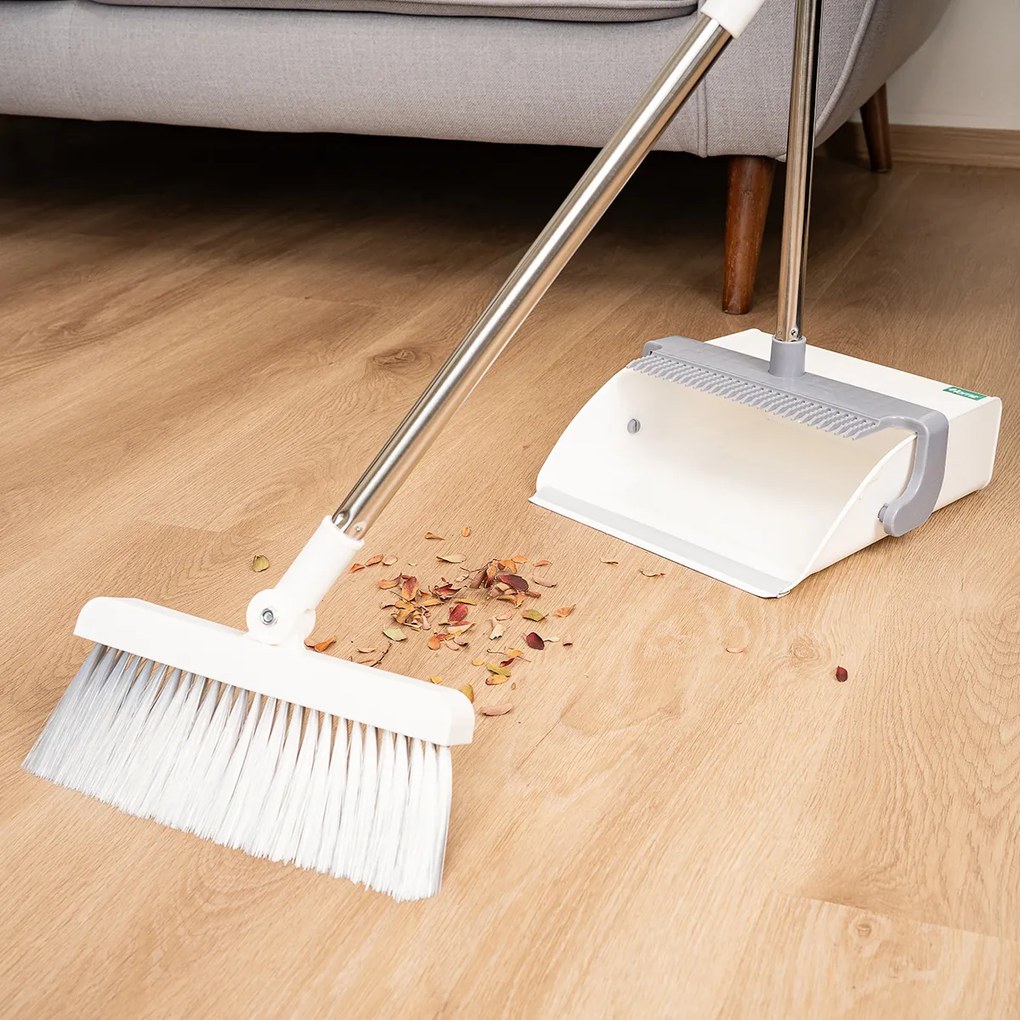 4Home Lusta seprű és lapát szett nyéllel