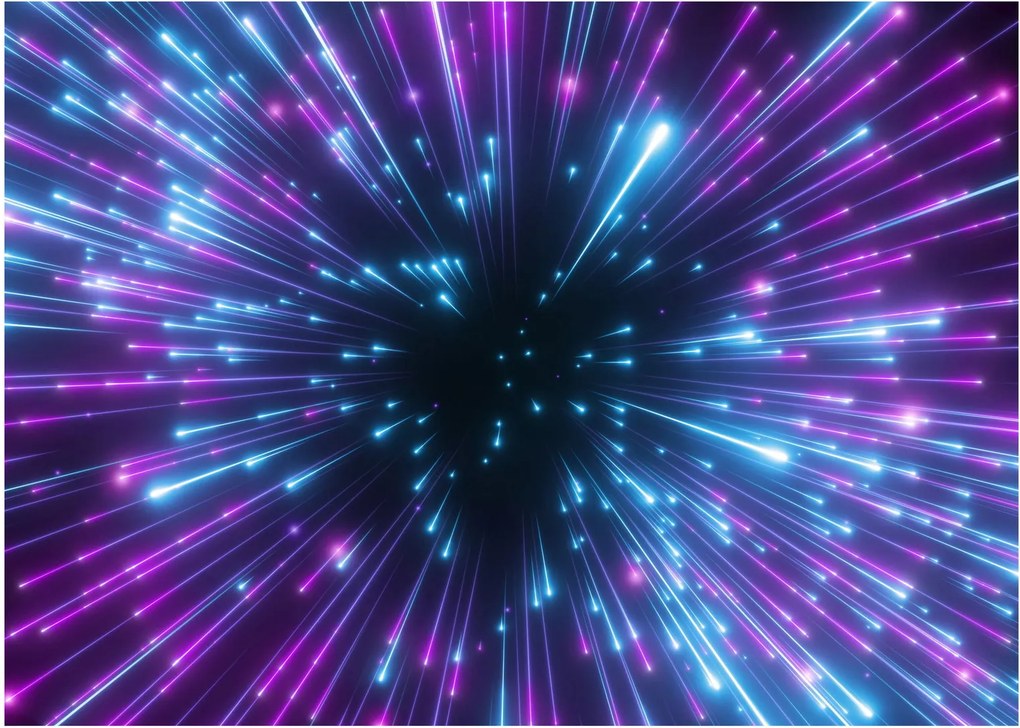 Kép - Neon tér (70x50 cm)