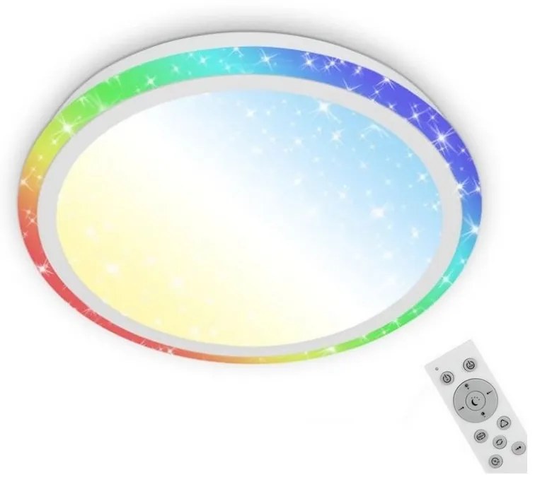 Brilo - RGBW Dimmelhető mennyezeti lámpa STARRY SKY LED/24W/230V + távirányító