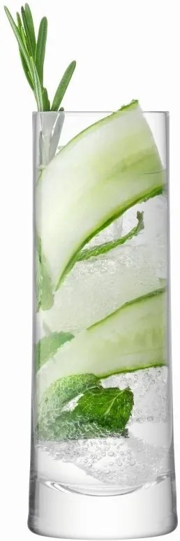 LSA International Gin magas üvegpohár 380ml, áttetsző, 2db, LSA, kézzel készített