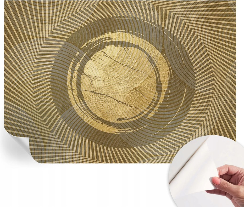 Öntapadós Mosható Fali Fotótapéta Sugárzó vonalak 208x146 cm