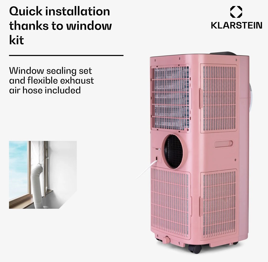Kraftwerk Smart 12K, klíma, 3 az 1-ben, 12 000 BTU, vezérlés alkalmazáson keresztül, távirányító
